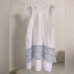 Pinko Giacomo White dress
